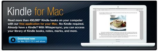Amazon annonce le Kindle pour MAC