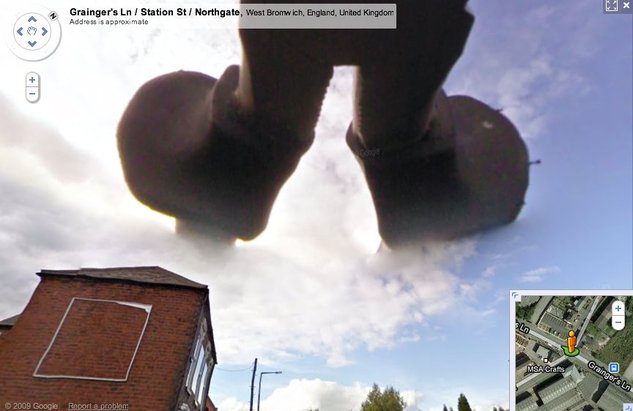 Le monde de l'étrange signé Google Street View