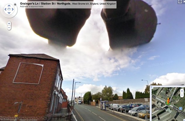 Le monde de l'étrange signé Google Street View