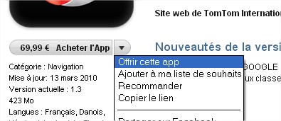 Pas d'idées cadeaux ? Offrez une application iPhone