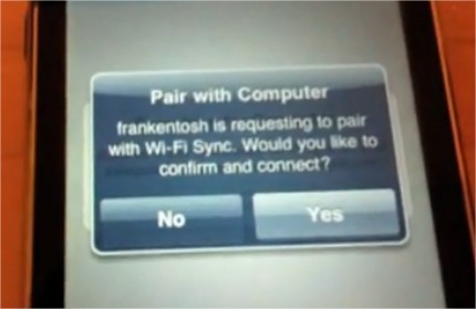 WifiSync - Synchronisation iPhone iTunes en Wifi