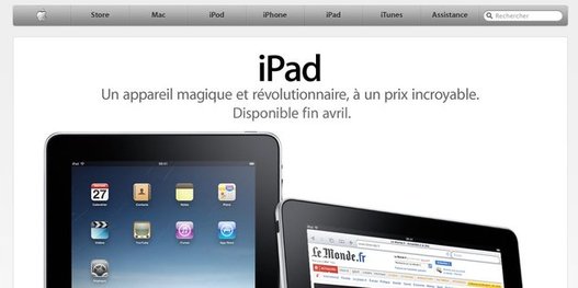 L'iPad est sorti en France - Enfin ... ( Fake )