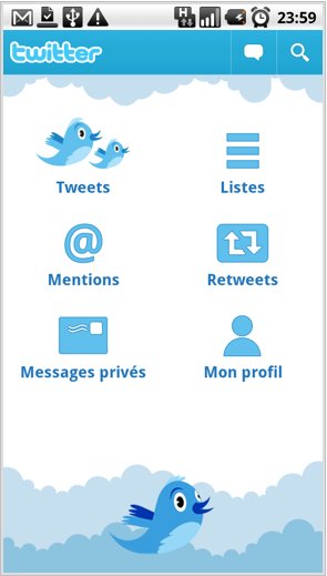Twitter pour Android - L'application officielle