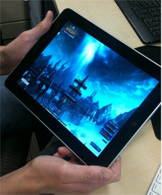 World of Warcraft sur l'iPad, en flash grâce à Gaikai