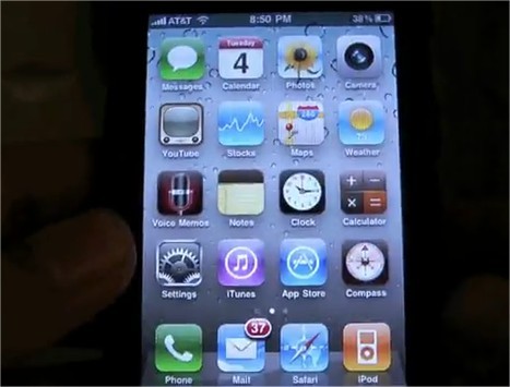 iPhone OS 4 Beta 3 - Démo Video