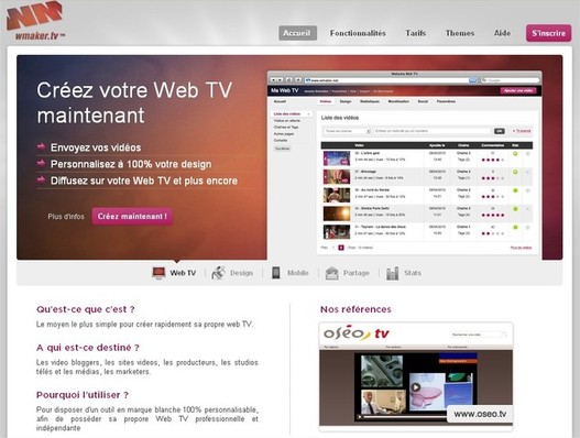 Créez votre Web TV avec WMaker.tv - La Web TV pour les Pros