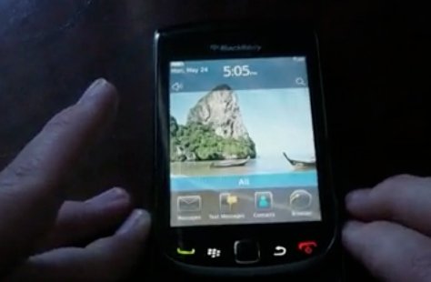 Blackberry Bold 9800 Slider - Démonstration vidéo