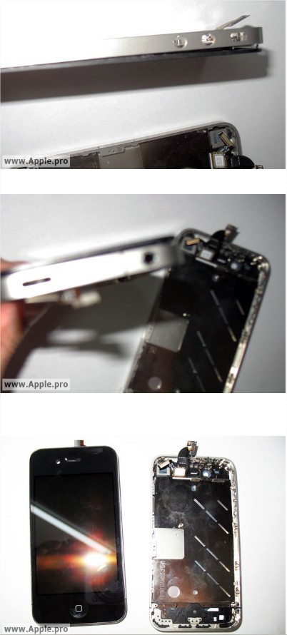 iPhone 4G - Nouvelles photos vue de l'intérieur et l'iPhone 4G blanc