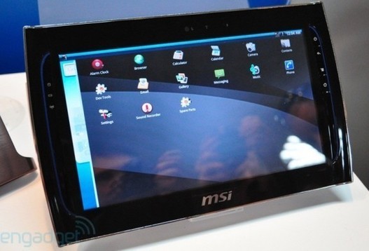 Msi présente ses tablettes Winpad