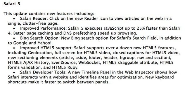 WWDC 2010 - Safari 5 annoncé ?