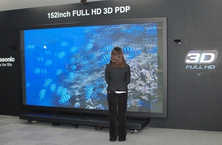 Le plus grand écran plasma 3D au monde