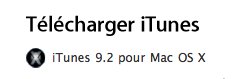 iTunes 9.2 est disponible