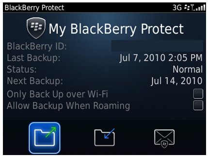 Blackberry Protect et Blackberry OS 6