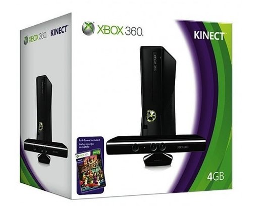 Microsoft Kinect et nouvelle Xbox 360 4GB