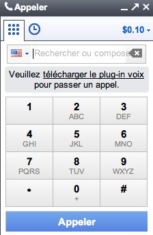 Google Voice sur Gmail - ça marche en France mais pas longtemps