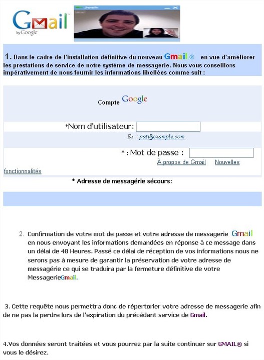 Du SPAM spécial Gmail