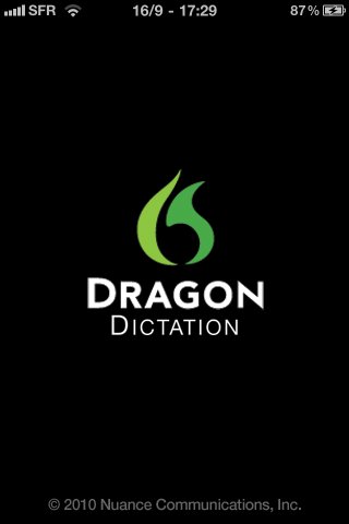 Dragon Dictation et Dragon Search sur iPhone