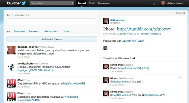 Nouveau Twitter - C'est pas mal mais bon