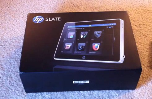 HP Slate - Le déballage en vidéo