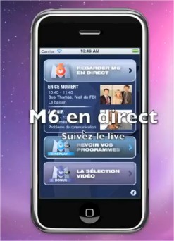 L'application iPhone de M6 - découverte en vidéo