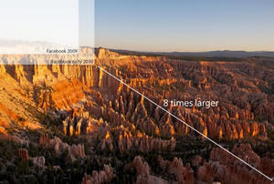 Facebook - Des images haute définition bientôt
