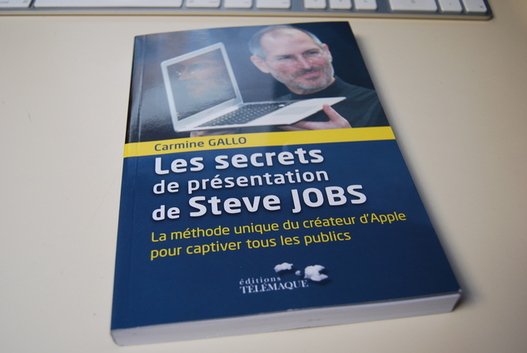 Livre - Les secrets de présentation de Steve Jobs