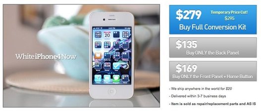 iPhone 4 blanc - Disponible mais pas chez Apple