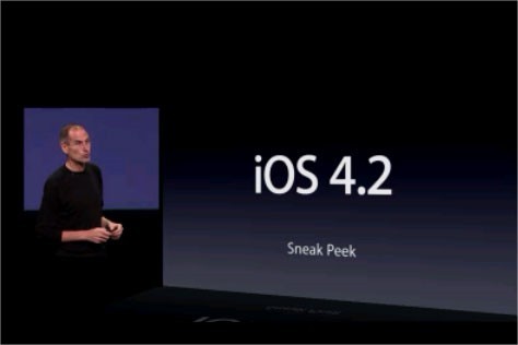 Télécharger iOS 4.2 pour iPhone, iPad et iPod Touch aujourd'hui