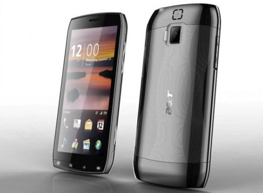 Acer - 3 tablettes tactiles et un smartphone 4,8 pouces