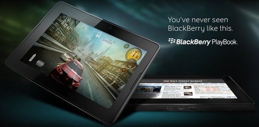Blackberry Playbook - Pas 2 mais 3 tablettes et leurs prix