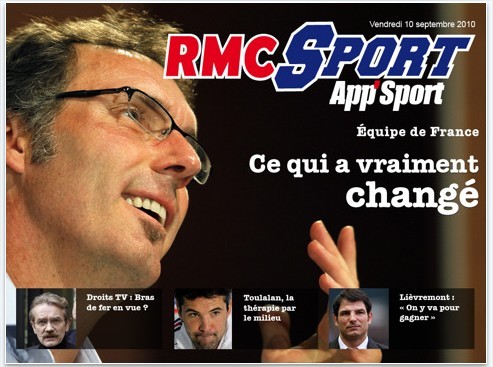 RMC Sport pour iPad devient gratuit