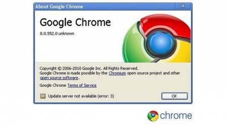 Google Chrome 8 est disponible !