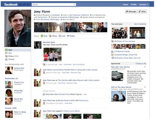 Nouveau design de Facebook -  Plus de détails en images