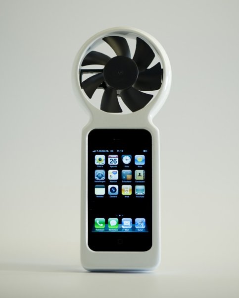 iFan - Recharger votre iPhone avec une éolienne