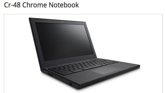 Google Chrome Notebook CR-48 gratuit pour les développeurs