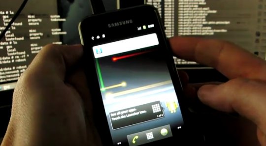 Android 2.3 sur le Samsung Galaxy S
