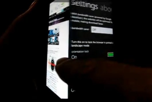 SurfCube Browser - La navigation en 3D sur un Windows Phone 7