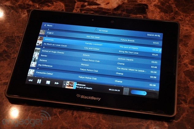 CES 2011 - La RIM PlayBook 4G en vidéo