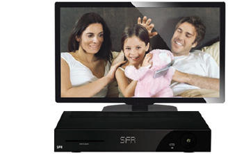 SFR Neufbox TV Sat - Pour les non-éligibles à la TV par ADSL
