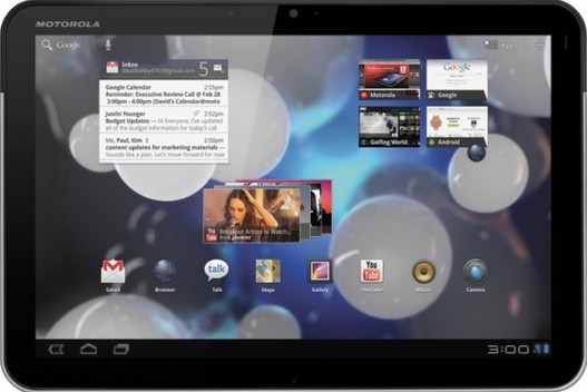 Motorola Xoom - Google Music pourrait sortir avec la tablette