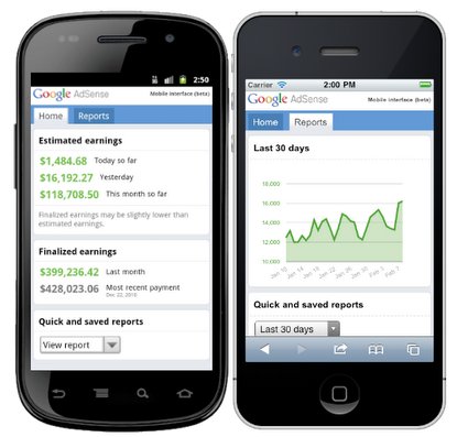 Google Adsense - Une nouvelle version mobile