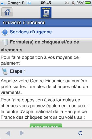 Accès Compte - La Banque Postale lance son application sur iPhone