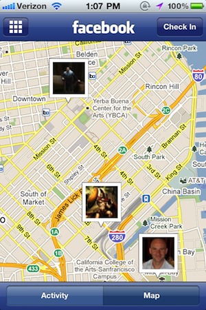 Facebook - L'application iPhone passe en version 3.4