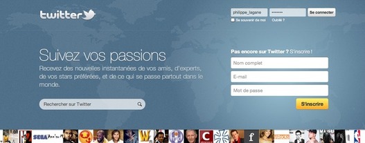 Twitter - Une nouvelle Home Page