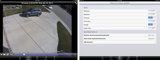 Logitech Alert pour iPad - Un must en vidéo surveillance ?