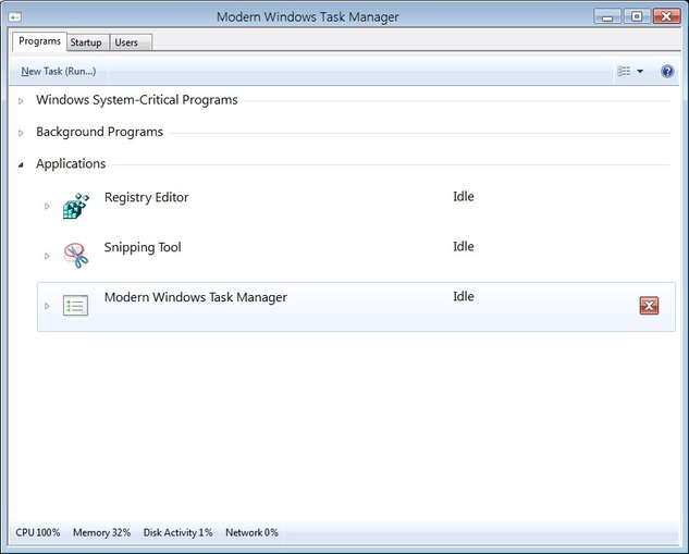 Windows 8 - Un remplaçant pour le gestionnaire de tâches ?