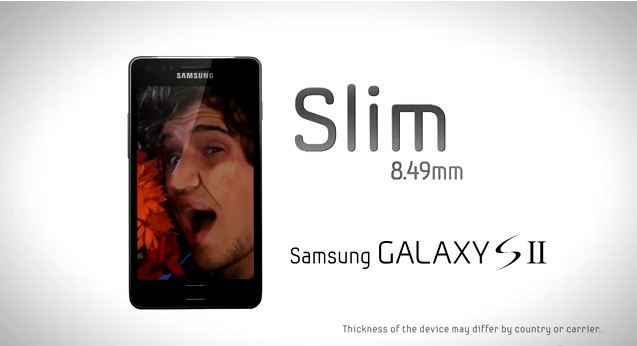 Le Samsung Galaxy S 2 dans une nouvelle publicité