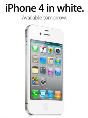 L'iPhone 4 blanc presque disponible chez Orange