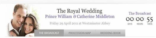 Suivez en direct le mariage de William et Kate comme si vous y étiez !