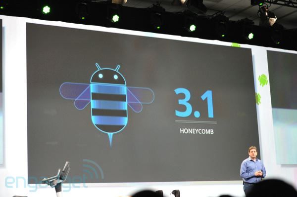Google I/O - Android 3.1 annoncé !
